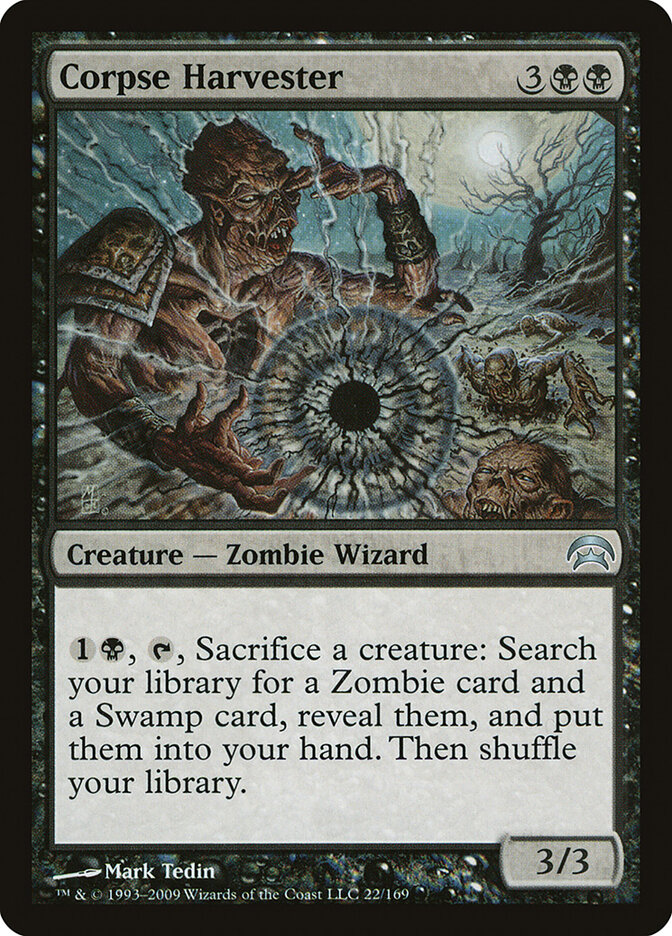Corpse Harvester card front