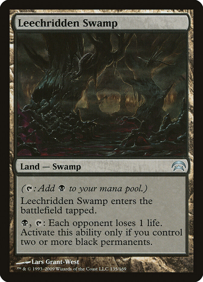 Leechridden Swamp card front
