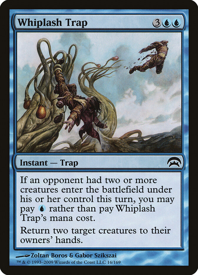 Whiplash Trap card front
