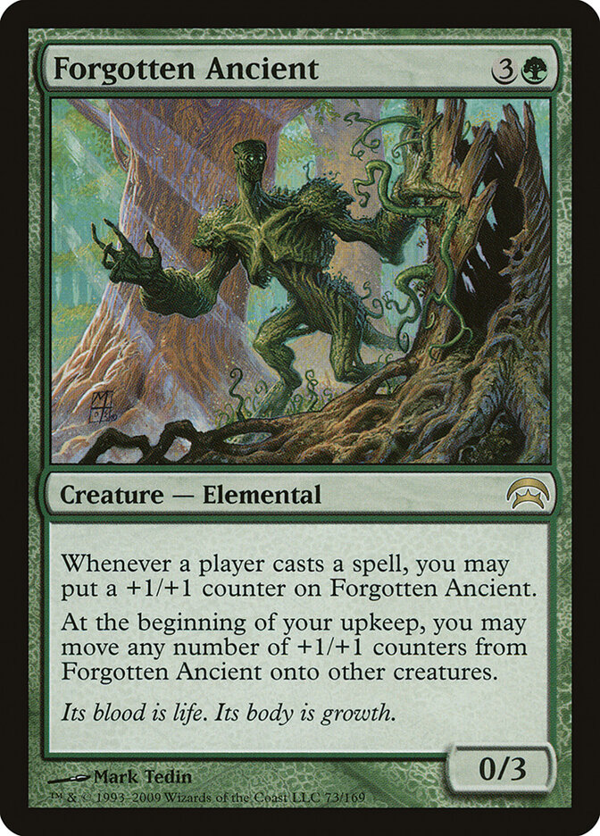 Forgotten Ancient card front