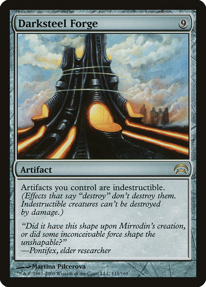 Darksteel Forge card front