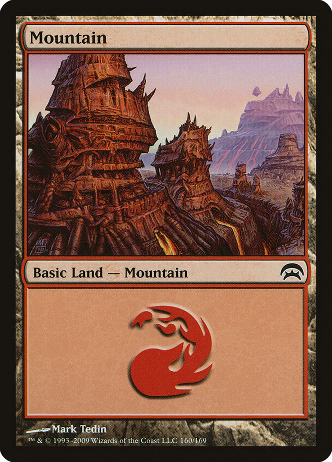 Mountain card front