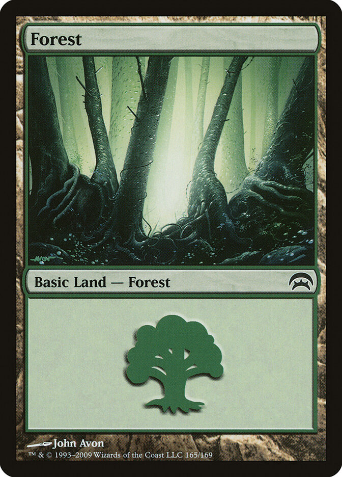 Forest card front