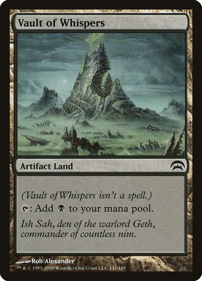 Vault of Whispers card front