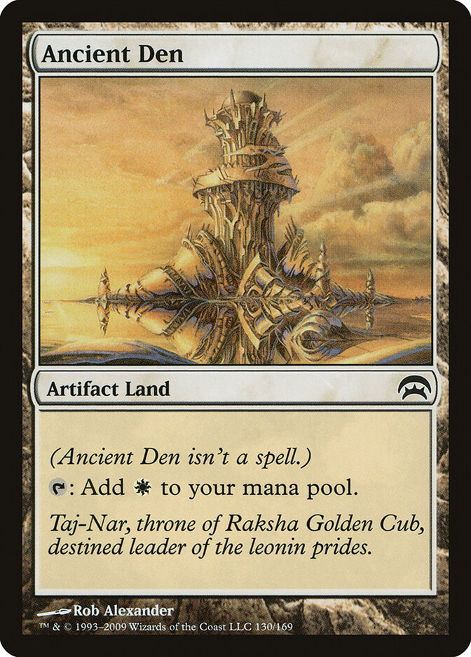 Ancient Den card front