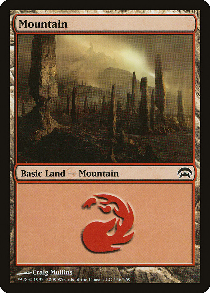 Mountain card front