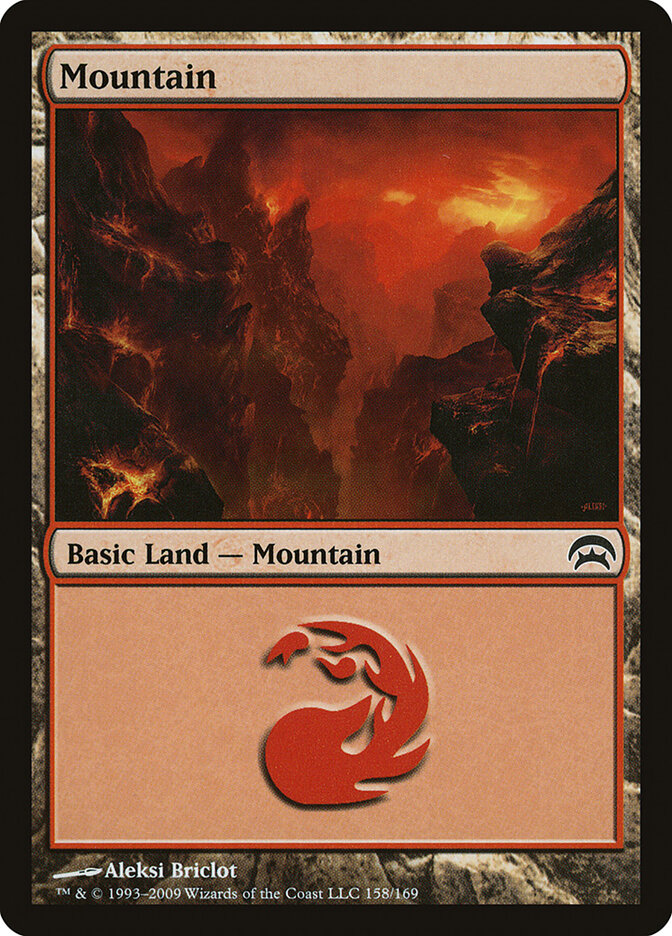 Mountain card front
