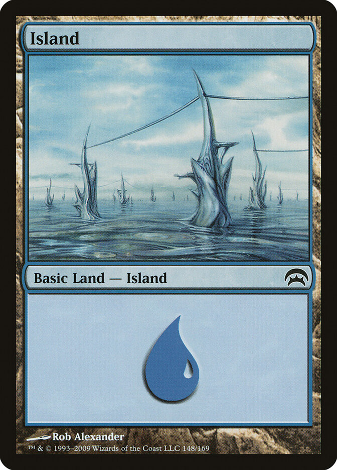 Island card front