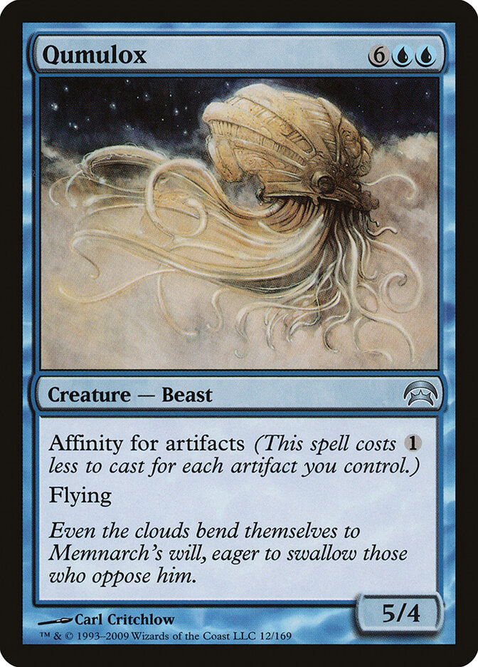 Qumulox card front