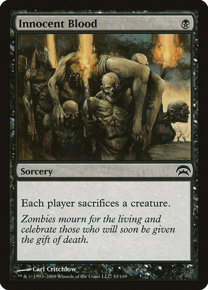 Innocent Blood card front