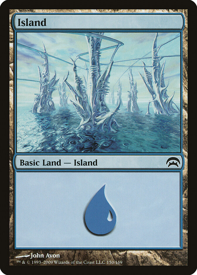 Island card front