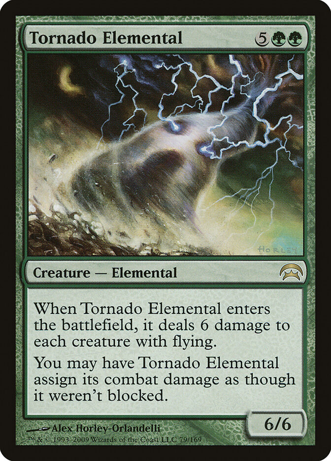 Tornado Elemental card front