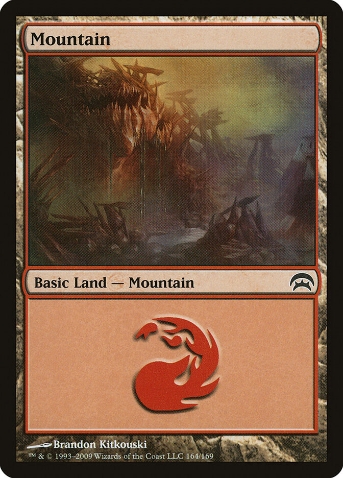 Mountain card front