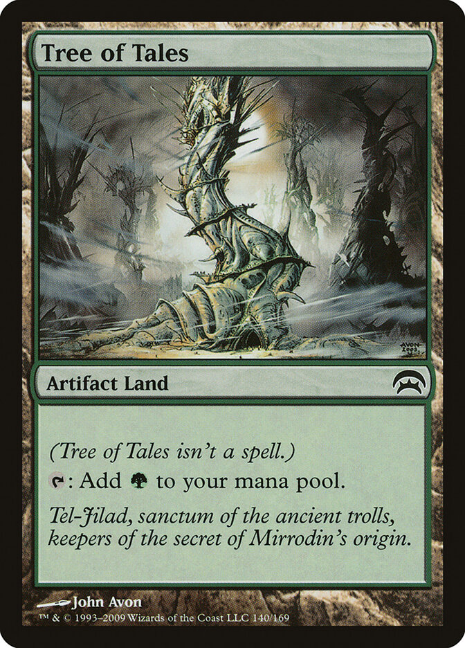 Tree of Tales card front