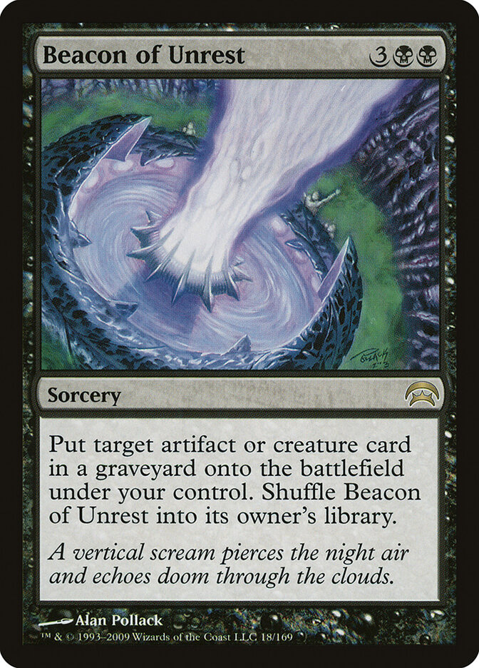 Beacon of Unrest card front