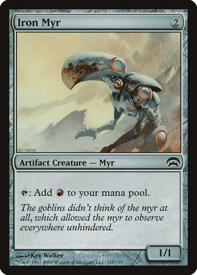Iron Myr card front