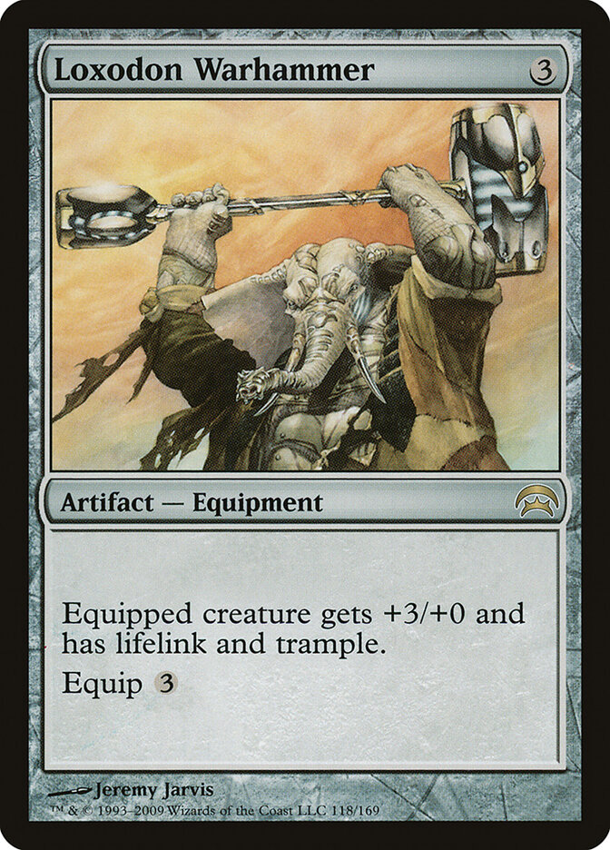 Loxodon Warhammer card front