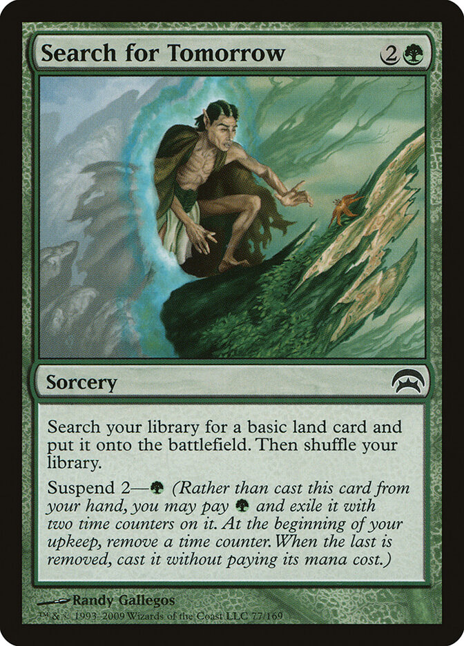 Search for Tomorrow card front