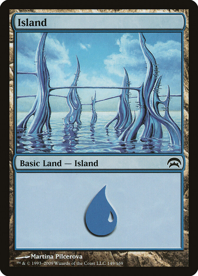 Island card front