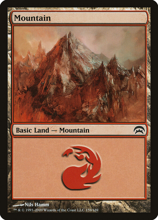 Mountain card front