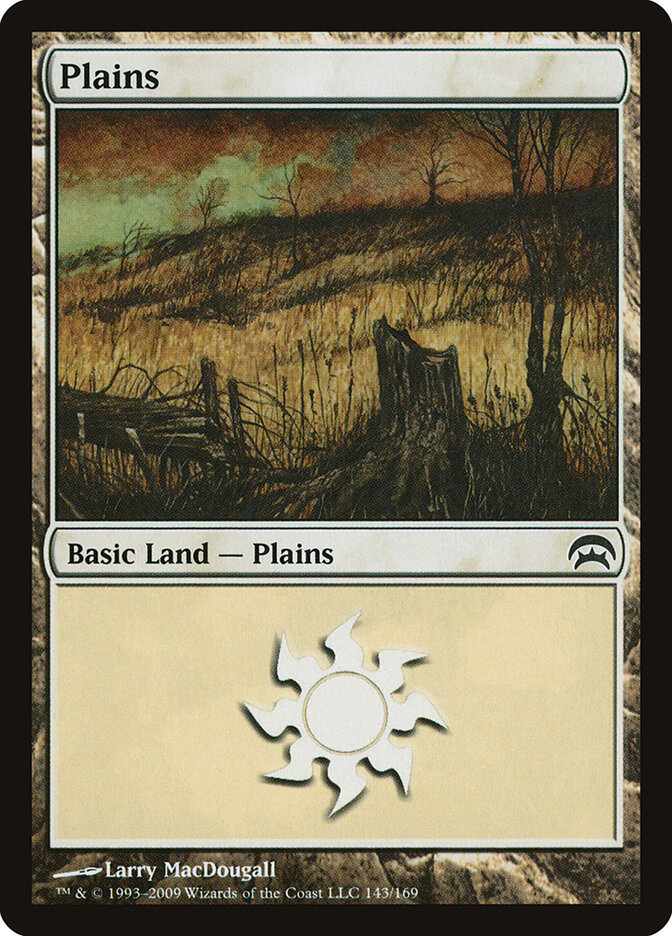 Plains card front