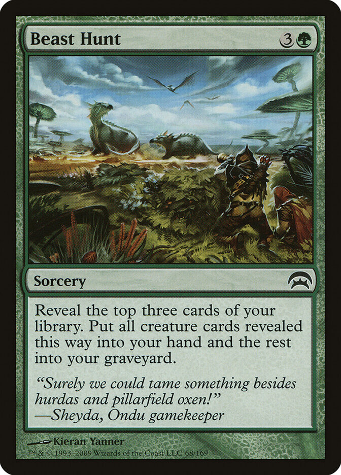 Beast Hunt card front