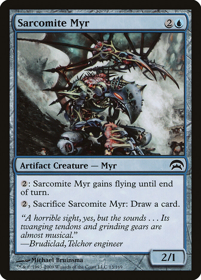 Sarcomite Myr card front