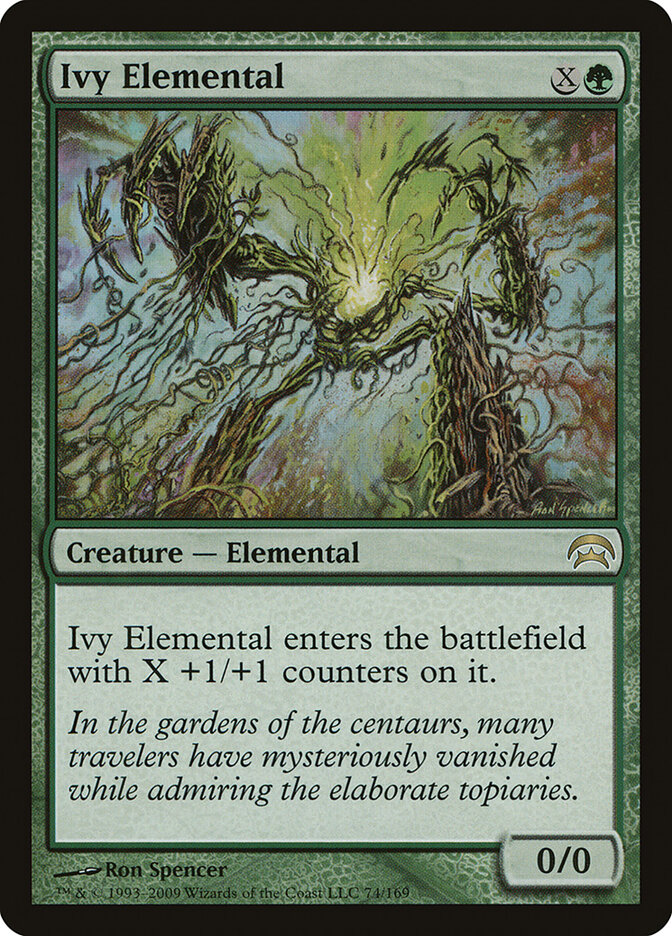 Ivy Elemental card front