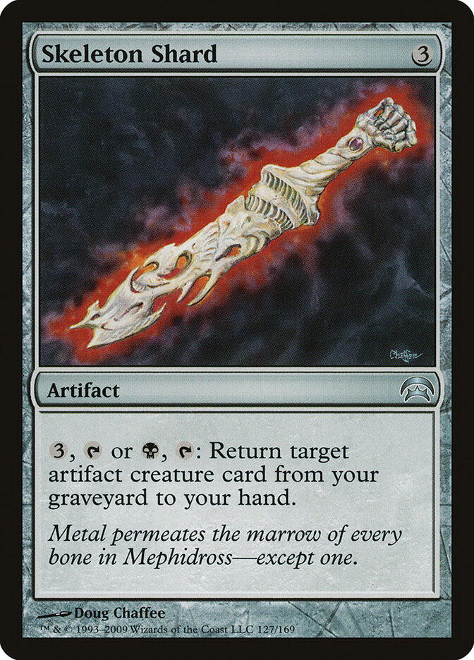 Skeleton Shard card front