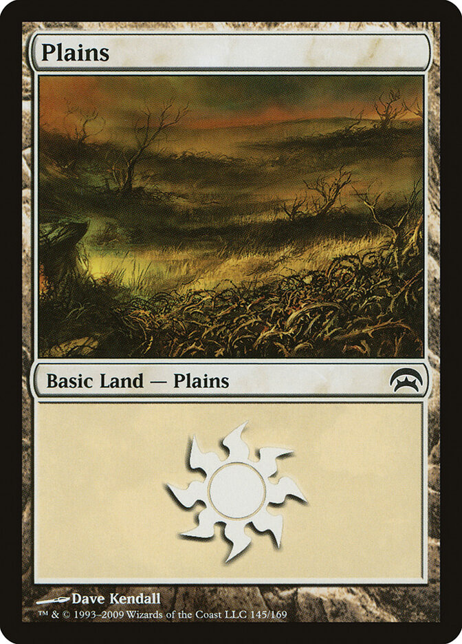 Plains card front