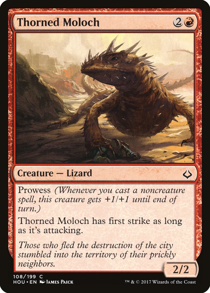 Thorned Moloch card front