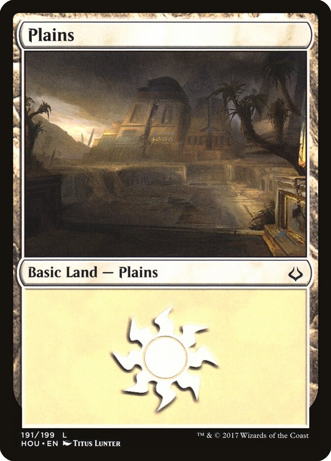 Plains card front