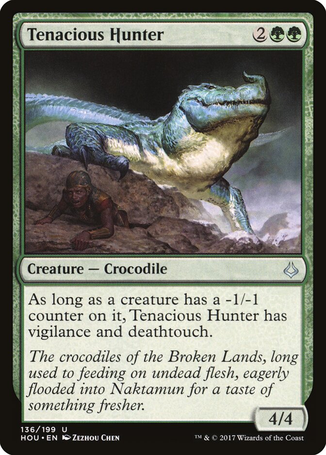 Tenacious Hunter card front