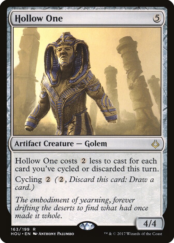 Hollow One card front
