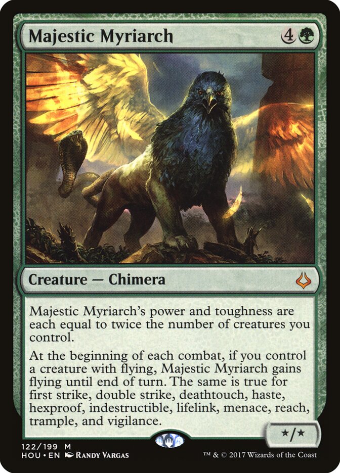 Majestic Myriarch card front
