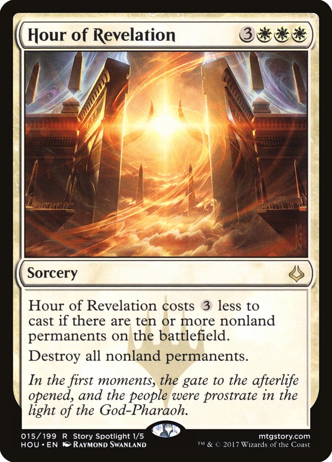 Hour of Revelation card front