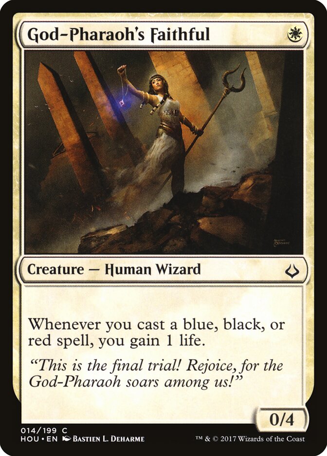 God-Pharaoh's Faithful card front