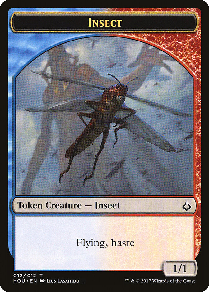Insect card front