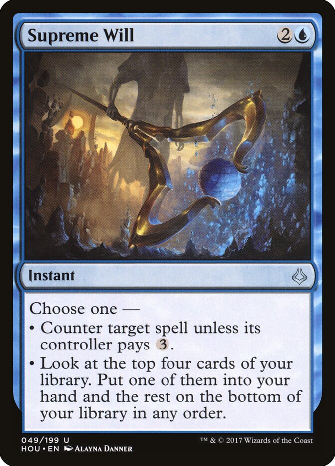 Supreme Will card front