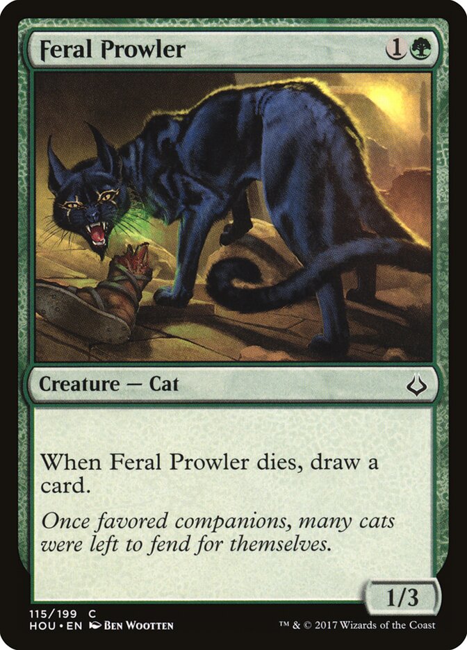 Feral Prowler card front