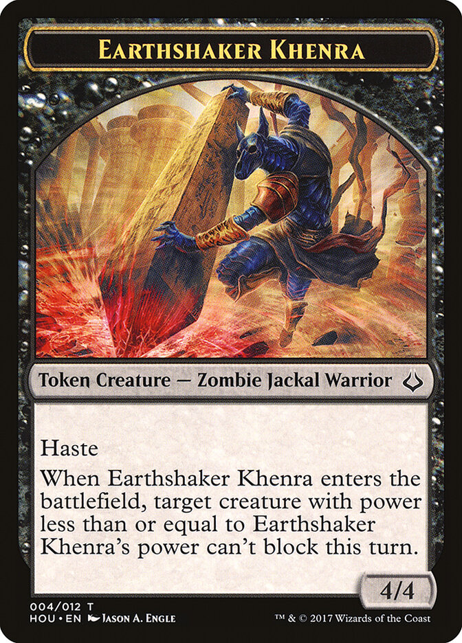 Earthshaker Khenra card front