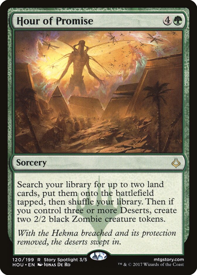 Hour of Promise card front