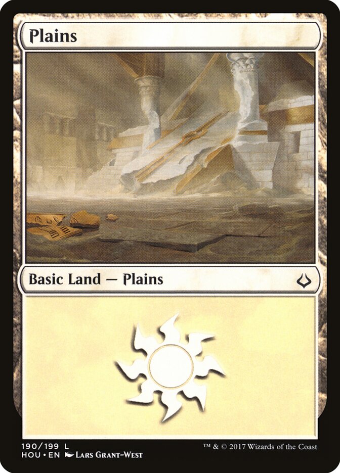 Plains card front
