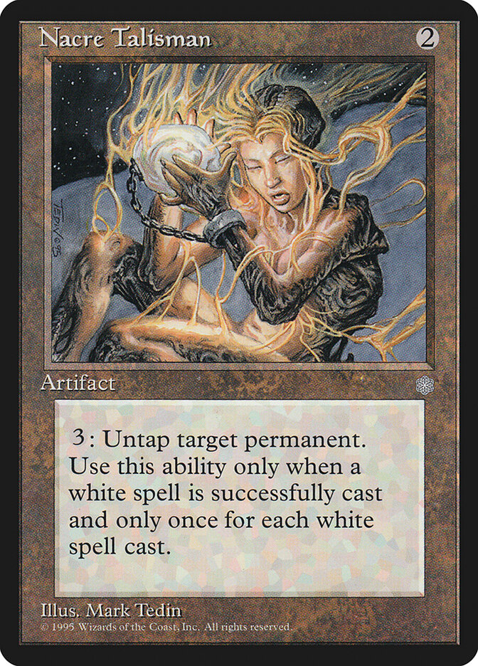 Nacre Talisman card front