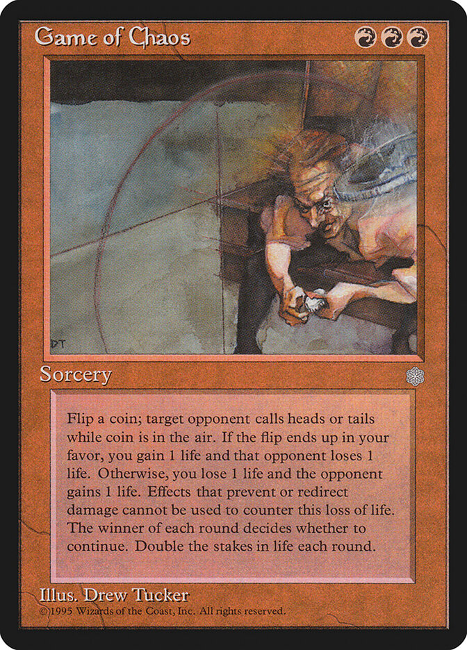 Game of Chaos card front