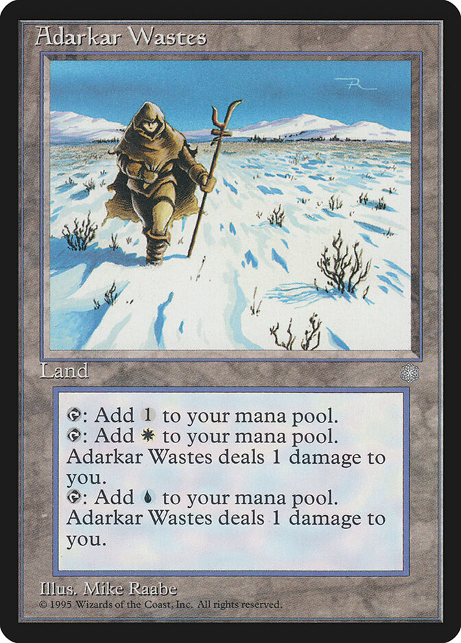 Adarkar Wastes card front