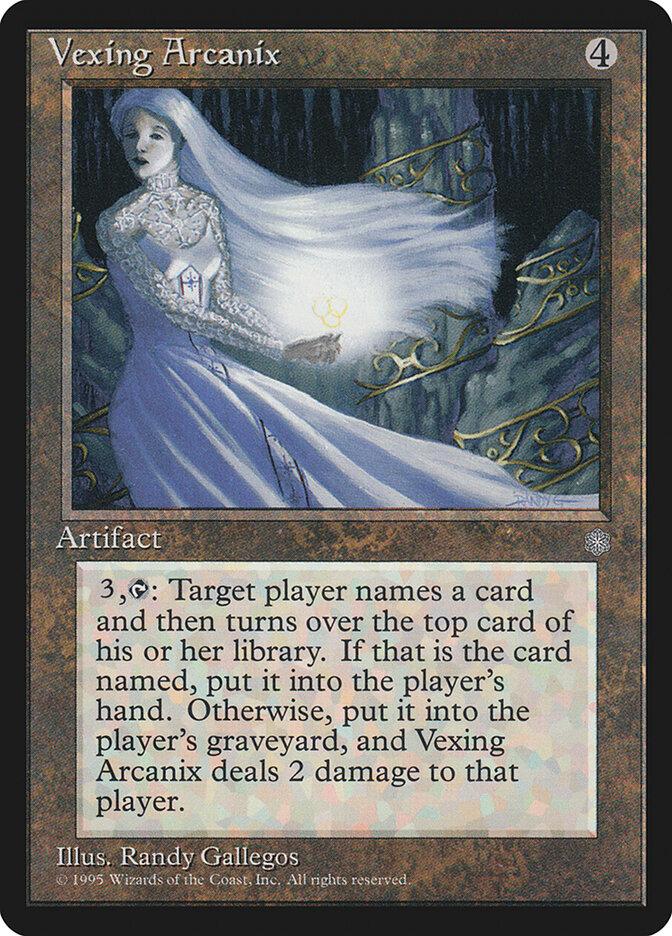 Vexing Arcanix card front