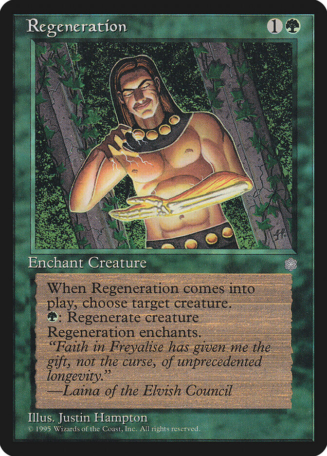 Regeneration card front