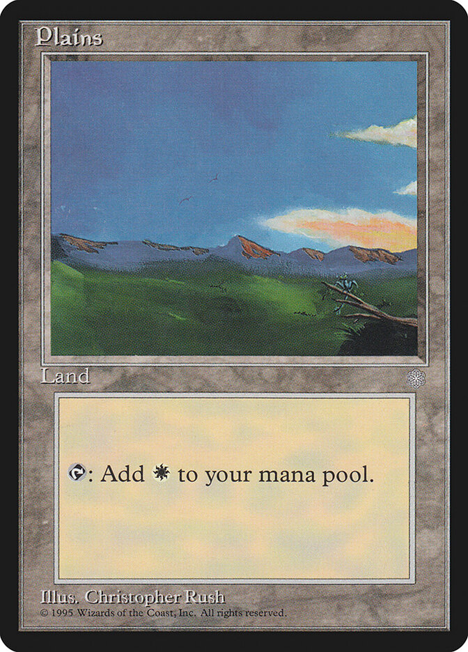 Plains card front
