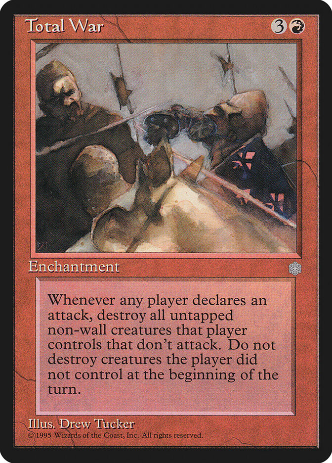 Total War card front